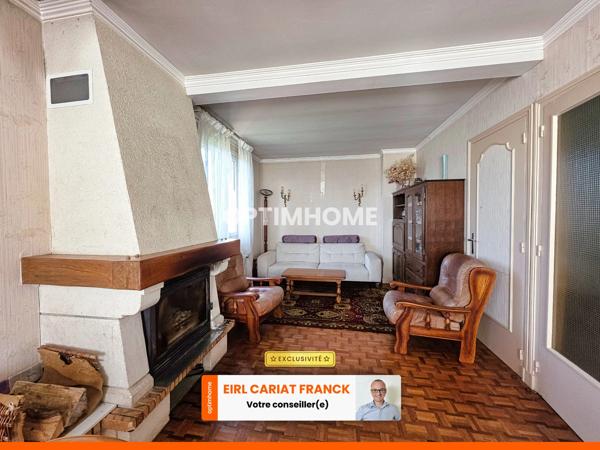 MAISON DE 136 M² AVEC DEPENDANCES, L’ENSEMBLE SUR 1435 M² DE TERRAIN >