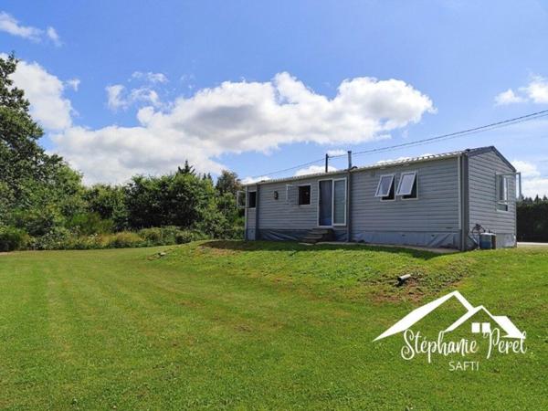 Investissez dans le calme : terrain avec mobil home et potentiel locatif.