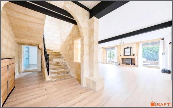 Spacieuse maison rénovée avec piscine à Ambarès