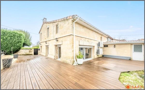 Spacieuse maison rénovée avec piscine à Ambarès