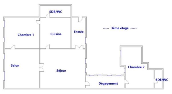 Paris (75009) Paris 9e – Appartement de caractère au cœur d’un quartier dynamique