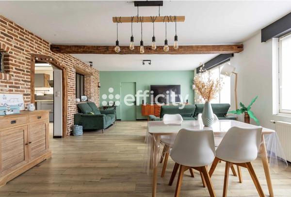 Maison 6 pièces - 128 m² Exclusivité efficity