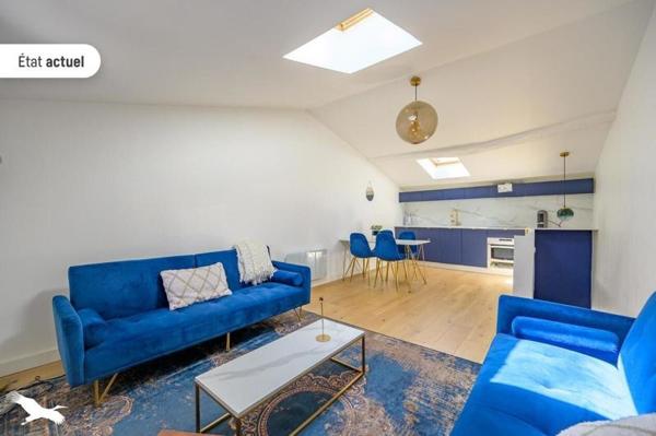 Appartement 247 440 € La Rochelle 2 p 44 m² DPE D