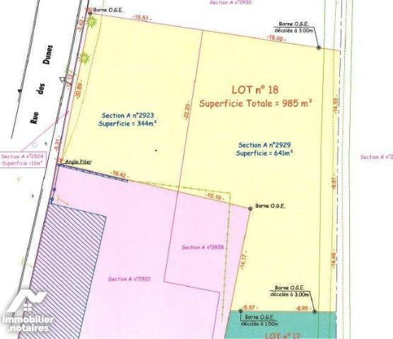 LES HUTTES , Proche des commodités, TERRAIN A BATIR non viabilisé dans lotissement libre de con...