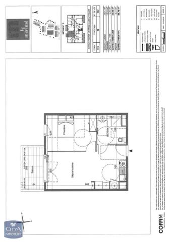 Appartement à louer 2 pièces 41.93m² Cavaillon (84300)