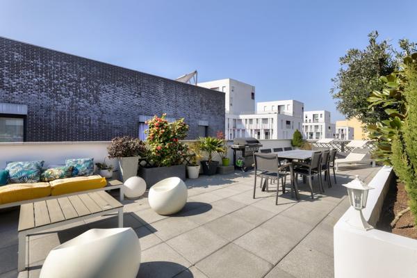 Paris 13-Appartement de 95,54m² avec terrasses