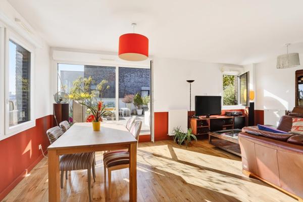 Paris 13-Appartement de 95,54m² avec terrasses