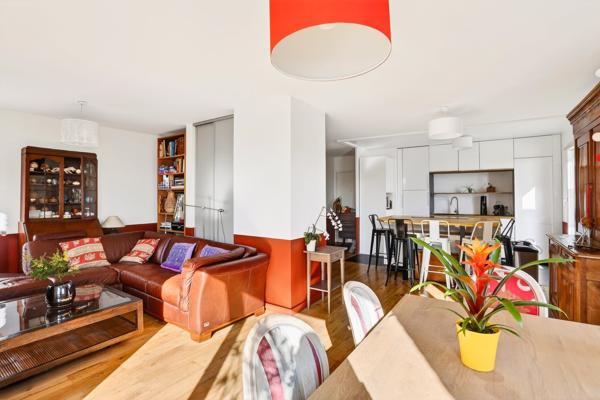 Paris 13-Appartement de 95,54m² avec terrasses
