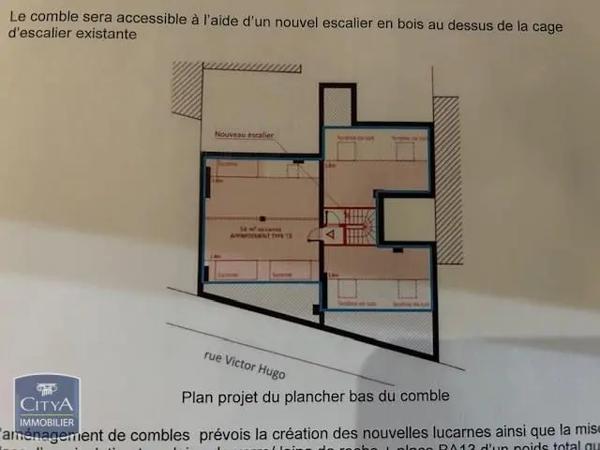 Appartement à vendre 3 pièces