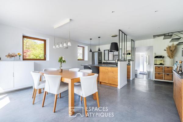 Duplex de charme avec jardin, à deux pas du centre de Villefranche