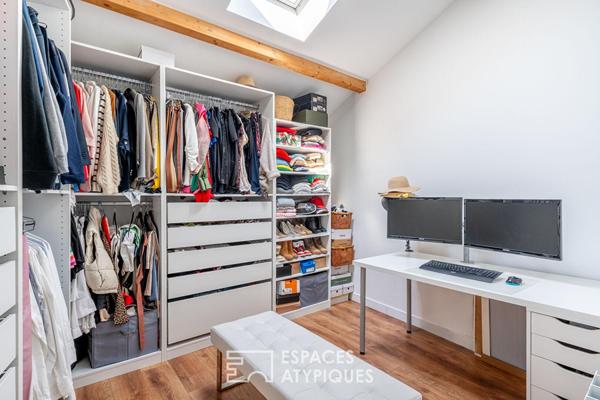 Duplex de charme avec jardin, à deux pas du centre de Villefranche