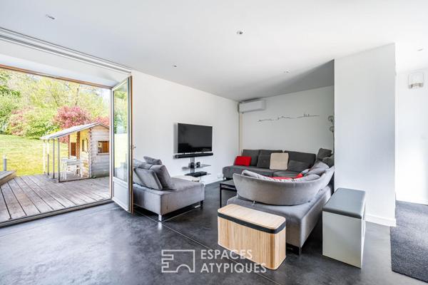 Duplex de charme avec jardin, à deux pas du centre de Villefranche