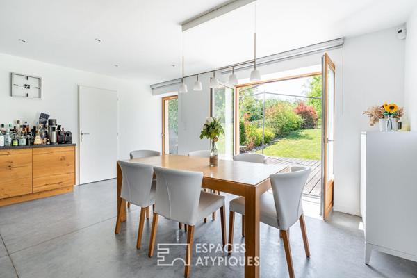 Duplex de charme avec jardin, à deux pas du centre de Villefranche