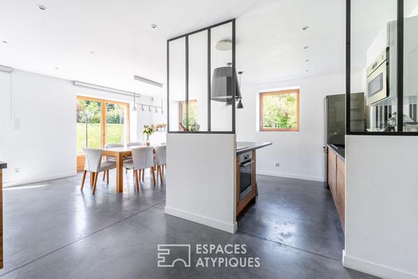 Duplex de charme avec jardin, à deux pas du centre de Villefranche