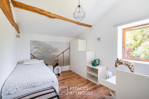 Duplex de charme avec jardin, à deux pas du centre de Villefranche