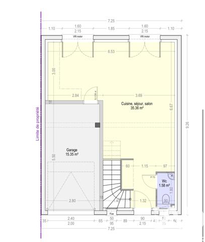 Terrain à vendre 415 m² Hatrize