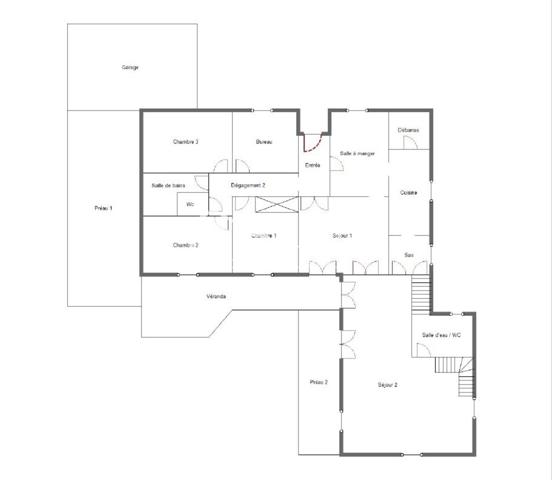 Grande maison familiale dans un havre de paix