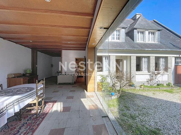 Plougastel-Daoulas : grande maison familiale en centre-ville