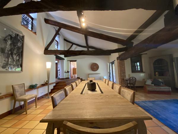 Moissac (82200) TARN ET GARONNE MOISSAC Ravissante maison de campagne avec maison d'amis, piscine et terrains de 6 plus hec