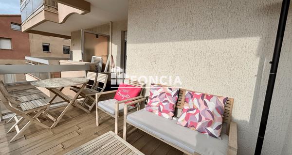 À vendre Appartement 2 pièces 25.3 m² - Canet-en-roussillon 66140