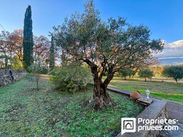 Maison de caractère avec piscine et dépendances sur terrain arboré 7 pièce(s) 230 m2