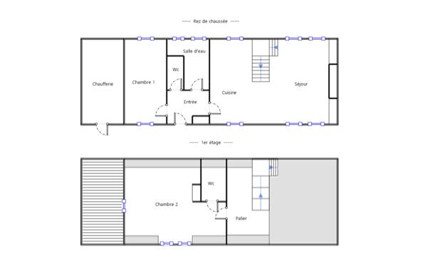 Maison
                                                                                                                                                                                                                                                                                                                        3 pièce(s)                                                                                                                                                                                                          2 chambre(s)                                                                                                                                                                                                          88  m²