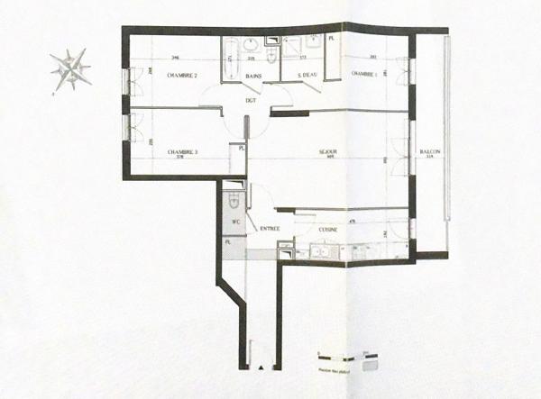 À VENDRE - Appartement 4 pièce(s) - MASSY VILMORIN