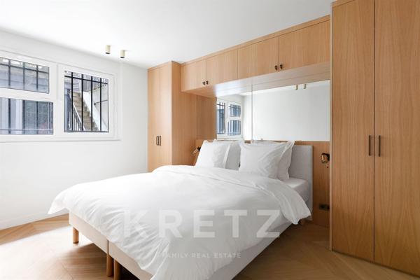 Appartement de reception avec jardin sur Tour Eiffel