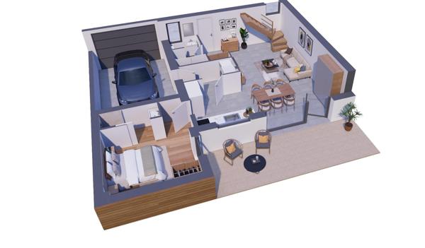Maison 5 pièces de 98 m² à Laval