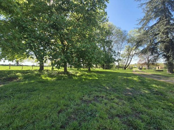 CHATEAU GONTIER SUR MAYENNE PROPRIETE AVEC MAISON DE MAITRE DE 160 M2 + DEPENDANCES DE 120 M2 AU SOL + ETANG + TERRAIN DE 2 HECTARES + PETITE MAISON EN LOCATION