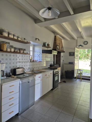 CHATEAU GONTIER SUR MAYENNE PROPRIETE AVEC MAISON DE MAITRE DE 160 M2 + DEPENDANCES DE 120 M2 AU SOL + ETANG + TERRAIN DE 2 HECTARES + PETITE MAISON EN LOCATION