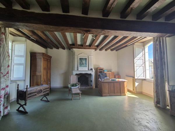 CHATEAU GONTIER SUR MAYENNE PROPRIETE AVEC MAISON DE MAITRE DE 160 M2 + DEPENDANCES DE 120 M2 AU SOL + ETANG + TERRAIN DE 2 HECTARES + PETITE MAISON EN LOCATION