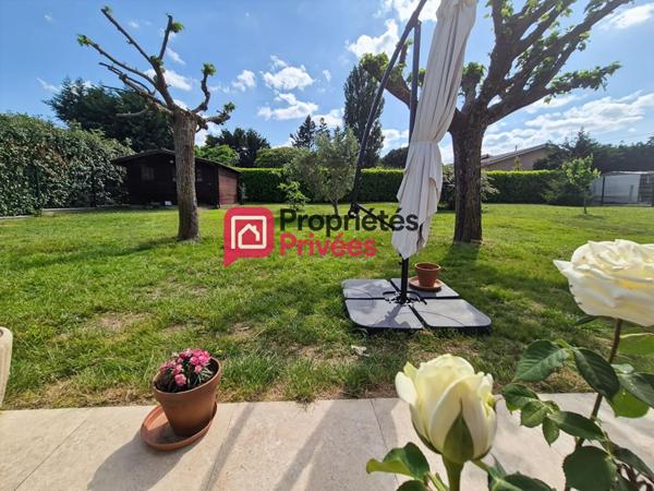 Maison plain-pied 128 m2, 6 pièces, 1162 m2 de jardin clos