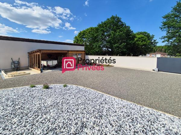 Maison plain-pied 128 m2, 6 pièces, 1162 m2 de jardin clos