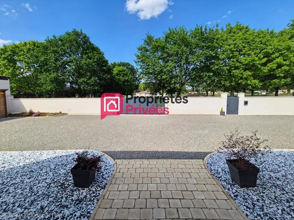 Maison plain-pied 128 m2, 6 pièces, 1162 m2 de jardin clos