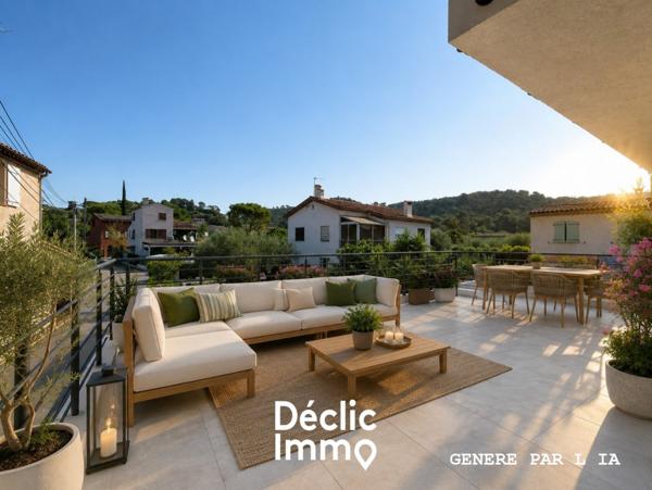 Vente appartement Pegomas, 28m² 2 pièces 220 000€ avec garage