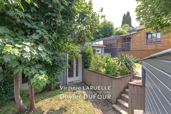 Rouen Mont-Gargan CHU, ensemble de 2 maisons avec jardin et 2 garages