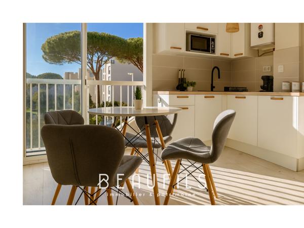 La Grande-Motte (34280) STUDIO CABINE – 30,80 m² – LA GRANDE MOTTE – AU PONANT