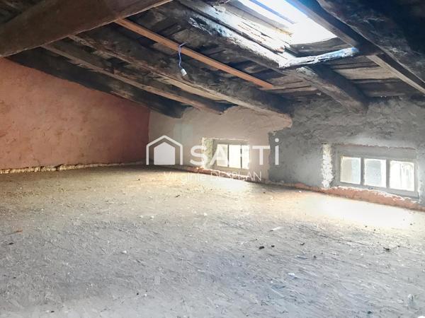 Maison de ville traversante