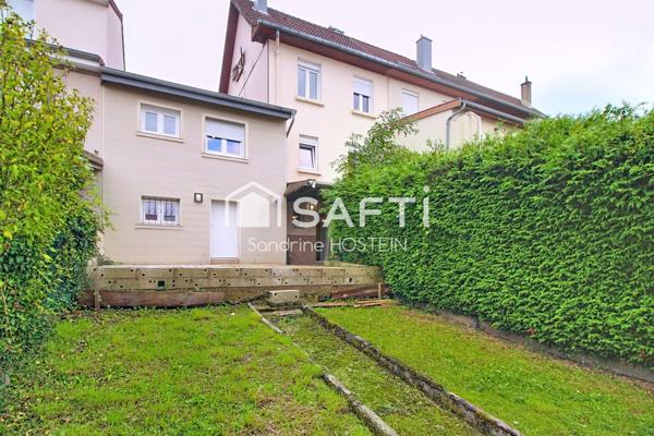 Maison rénovée 105m2 hab avec 3 chambres, garage, terrasse et jardin!