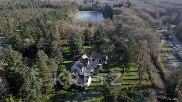 Longère familiale en Sologne sur 43ha