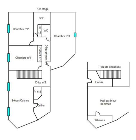 À louer - Appartement de 82,27 m² - Saint-Épain