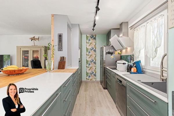Maison 3 pièces de plain-pied avec jardin, parking et cave