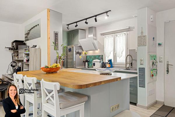 Maison 3 pièces de plain-pied avec jardin, parking et cave