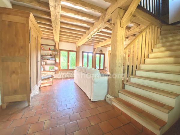 Maison de charme à vendre - Saint Gatien des bois - Garage et charmant jardin