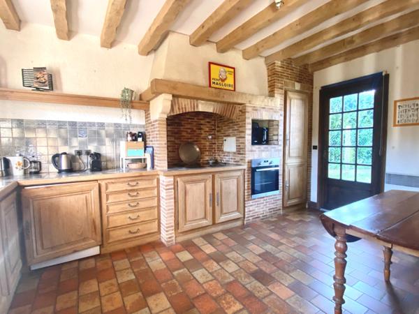 Maison de charme à vendre - Saint Gatien des bois - Garage et charmant jardin