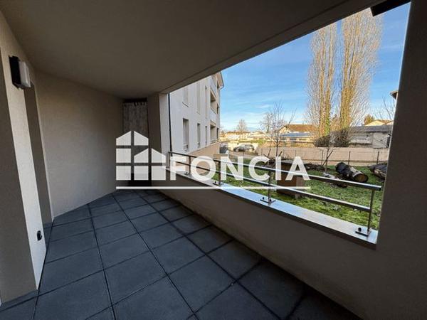 Location Appartement 2 pièces 35.43 m² - 123 TER RUE DE LA LIBERATION Bourgoin Jallieu 38300