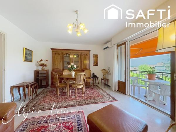 ACHAT - APPARTEMENT 3 PIÈCES  74 m² - VUE MER - GARAGE  35 m² - SAINT AYGULF (83370)