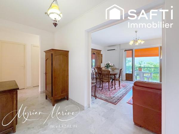 ACHAT - APPARTEMENT 3 PIÈCES  74 m² - VUE MER - GARAGE  35 m² - SAINT AYGULF (83370)