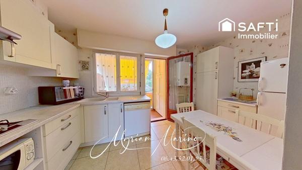 ACHAT - APPARTEMENT 3 PIÈCES  74 m² - VUE MER - GARAGE  35 m² - SAINT AYGULF (83370)